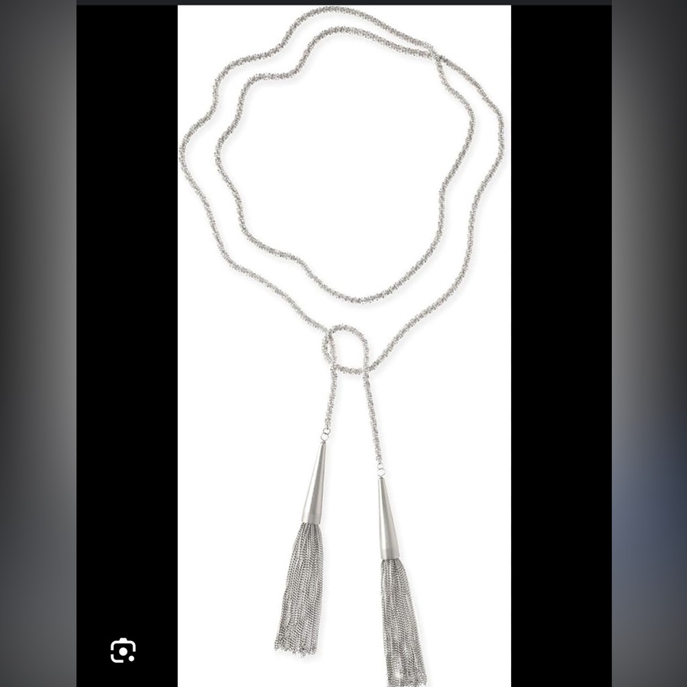 Kendra Scott Phara silver necklace